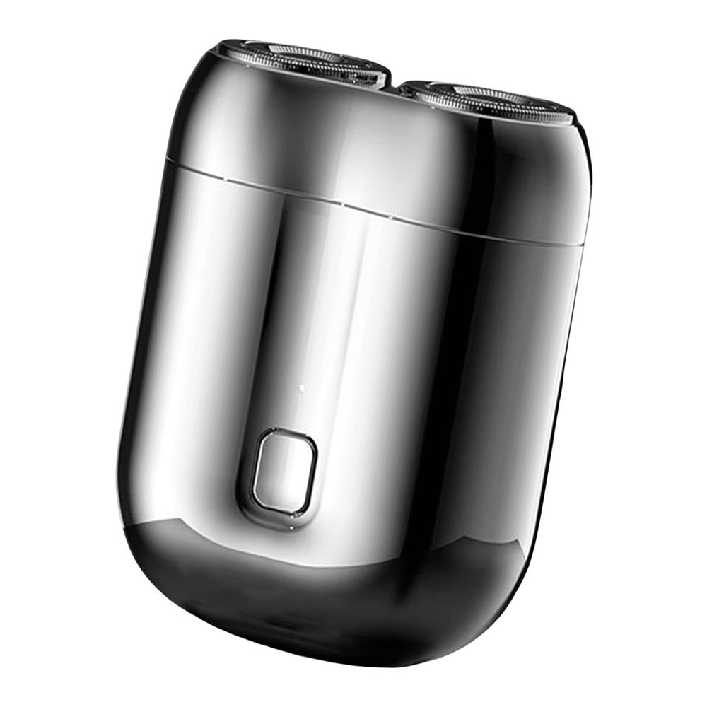2024 New Upgrade Pocket Shaver USB m ini Shavers for Men,Double He-ad Motor Electric Shaver Rechargeable Waterproof Compact Electric Shaver,Pocket Size Rotary Electrical Shaver,2.76x2.13 in