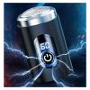 Bebuyby Mini Portable Rechargeable Shaver with Digital Display, Enspiracle Shaver, Newest Unisex Mini Portable Electric Shaver, Enspiracle Shaver, Enspiracle Mini Shaver (Blue) view 3