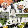 Organic Extra Virgin Olive Oil 1000ml | Prestige Cold Pressed Olives From Calabria, Italy | High Polyphenols | Premium Naturally Preserving Miron Violet Glass | 1L Vegan Friendly view 3