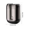 2024 New Upgrade Pocket Shaver USB m ini Shavers for Men,Double He-ad Motor Electric Shaver Rechargeable Waterproof Compact Electric Shaver,Pocket Size Rotary Electrical Shaver,2.76x2.13 in view 2