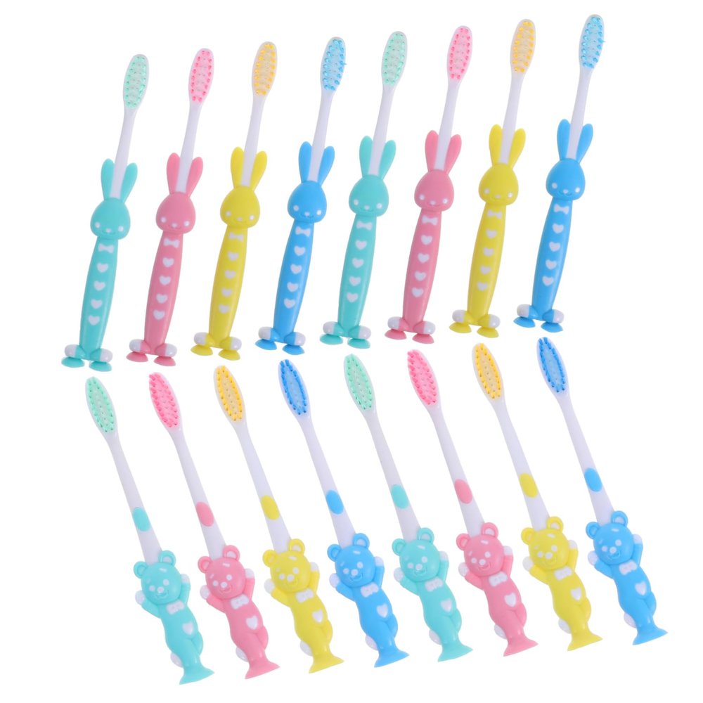 FRCOLOR 32pcs Boys Toothbrush Boys and Girls Travel Toothbrush Kit Soft Teeth Brush Girl's Oral Care at Home School