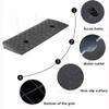 DAQXYH 2 PCS Portable Driveway Curb Ramps For Cars Doorways Threshold Ramps 1in 2in 3in 4in 5in 6in 7in Rise Step Ramp For Wheelchairs Bikes Scooter(50 * 27 * 10cm) view 3