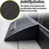 DAQXYH 2 PCS Portable Driveway Curb Ramps For Cars Doorways Threshold Ramps 1in 2in 3in 4in 5in 6in 7in Rise Step Ramp For Wheelchairs Bikes Scooter(50 * 27 * 10cm) view 4