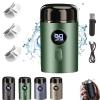 Enspiracle Mini Shaver, Your Go-to Newest Unisex Mini Portable Electric Shaver, Pocket Size Washable Sopani Mini Shaver Designed for Mens Wet Dry Shaving (Green) view 1