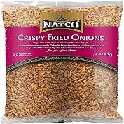 Natco Crispy Fried Onions - 400g | Perfect Topping for Curries, Salads, and Snacks | Ready-to-Use, Golden Brown & Flavorful | Onion Garnish