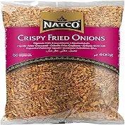 Natco Crispy Fried Onions - 400g | Perfect Topping for Curries, Salads, and Snacks | Ready-to-Use, Golden Brown & Flavorful | Onion Garnish