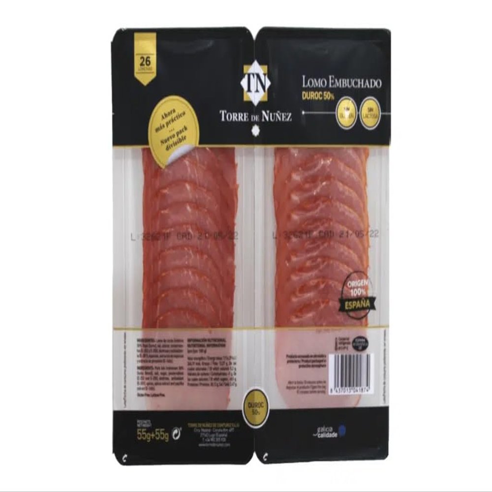 2 x 110g Serrano Lomo Slices