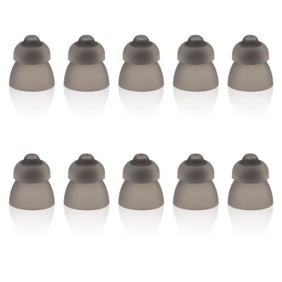 10 Pack Hearing Aid Domes for Phonak, Sound Amplifier Ear Pieces Double Layer Open Domes Washable Anti Static Silicone Earbud Tips Replacement Hearing Aid Accessories for Seniors (S, 9mm)