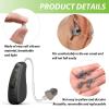 10 Pack Hearing Aid Domes for Phonak, Sound Amplifier Ear Pieces Double Layer Open Domes Washable Anti Static Silicone Earbud Tips Replacement Hearing Aid Accessories for Seniors (S, 9mm) view 3