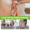 10 Pack Hearing Aid Domes for Phonak, Sound Amplifier Ear Pieces Double Layer Open Domes Washable Anti Static Silicone Earbud Tips Replacement Hearing Aid Accessories for Seniors (S, 9mm) view 4