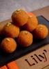 Lily's Special Motichur ladoo is one of the favorite Indian desserts to serve during festivities or as a dessert serve with multipiece 4,6,8 pieces (8) view 4