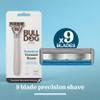 BULLDOG Skincare - Sensitive Ceramic Razor Multipack Smooth Glide Razor Handle Plus 9 Blade Refills for Men view 2