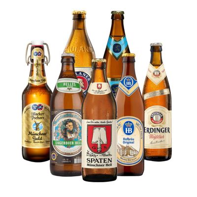 Springfest German Beer Limited Edition Mixed Selection 500ml Bottles - (7 Pack)