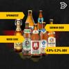 Springfest German Beer Limited Edition Mixed Selection 500ml Bottles - (7 Pack) view 2