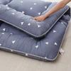 10cm Thick Futon Mattress Single/Twin/Queen/King Size Floor Guest Bed,Foldable Sleeping Bed Portable Camping Mattress Floor Lounger Couch Bed Mattress Topper (Orange,180x220cm) view 4