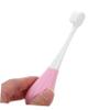 MOLUCKFU Extra Soft Pink Children's Toothbrush for Ages 2-5 Manual Ergonomic Design Gentle Bristles for Toddler Oral Care view 3