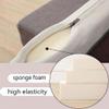 Bed Gap Filler,120/140/160/180/200cm Long Headboard Wedge Pillow Bed Mattress Bridge for Single/Twin/Queen/King Bed,Rectangle Bolster Support Cushion (Black,180x15x15cm) view 4
