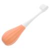 MOLUCKFU Children's Toothbrush Soft Bristles Cute Toddler Toothbrush Orange 2-5 Years for Babies and Toddlers Oral Care view 1