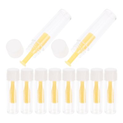 BEBEMOKO 12pcs Reusable Contact Lens Sticks Silicone Hard Lens Applicators Portable Wearing Tools for Removal and Insertion Suitable for Travel and Daily Use