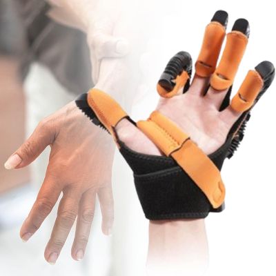 MhWrughts Robotic Glove for Hand Paralysis, Hemiplegia, Finger Rehabilitation Trainer Robot Gloves, Stroke Rehabilitation Aids for Hand Stroke,LeftHand-L