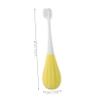 NULYLU Kids Teeth Brush Soft Bristles Manual Children Toothbrush for Toddlers 2-5 Years Old Yellow Baby Toothbrush with Fine Soft Hair for Infant Oral Care view 3