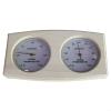EXTRWORY 2 in 1 Wooden for Sauna Room Thermometer Hygrometer Steam Temperature Hygrometer,Sauna Accessories,Sauna Thermometer view 1