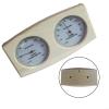 EXTRWORY 2 in 1 Wooden for Sauna Room Thermometer Hygrometer Steam Temperature Hygrometer,Sauna Accessories,Sauna Thermometer view 4