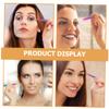 FRCOLOR 2pcs Professional Angled Eyebrow Tweezers Precision Tweezers for Women Men Lash Extension Eyebrow Pluckers for Shaping view 2