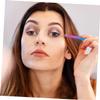 FRCOLOR 2pcs Professional Angled Eyebrow Tweezers Precision Tweezers for Women Men Lash Extension Eyebrow Pluckers for Shaping view 3