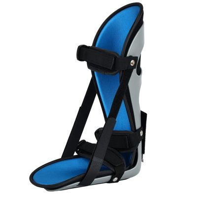 Knee Ankle Foot Orthosis Brace with Walking Boots Brace Fixed Leg Fracture Lower Limb Paralysis for Ankle Foot Injuries and Ankle Sprain(M)