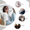 Yorkie Floral Print Sleep Eye Mask with Earmuffs - Block Out Light Contoured Night Blindfold Eye Sleeping Mask with Ear Cover for Men Women Side Sleeper Night Gift view 4