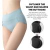 ZPBLWT Leakproof Underwear for Women Incontinence, Menstrual Underwear for Women, High Waist Cotton Breathable Leak Proof Protective Panties, Extra Protection Period Underwear view 3