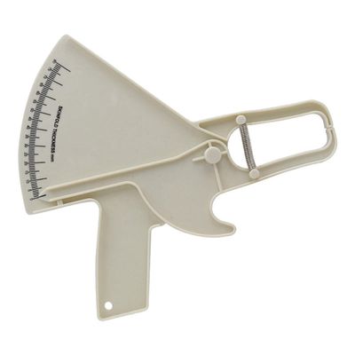 Bordhap 1 PCS Precision Caliper Sebum Caliper Fat Clip Sebum Caliper Fat Personal Fat Ruler White
