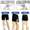 GEDRACKPMYN Men's Portable Urine Bag Underpants - Reusable & Easy-to-Clean Incontinence Pants with 2x 500ml Collection Bags for Elderly & Bladder Control view 2