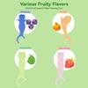 TENETOP Kids Dental Flossers - Individually Wrapped Floss Picks, Fun Fruit Scents & Colorful Design, Ideal for Children Ages 3+ to Support Healthy Habits, 60 Count (Pack of 1) view 2