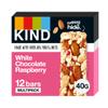 KIND Bars, White Chocolate Raspberry, Healthy Snack, Gluten Free Snack Bars, No Artificial Colours, Flavours or Preservatives, Multipack 12 x 40g view 1