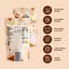 Star Candies Freeze Dried Ice Cream Vanilla with Chocolate - No Melting Freeze Dried Sweets - Crunchy Camping Food - Astronaut Ice Cream loved by Kids and Adults - Space Food, Gift (150 g, 3 pack) view 2