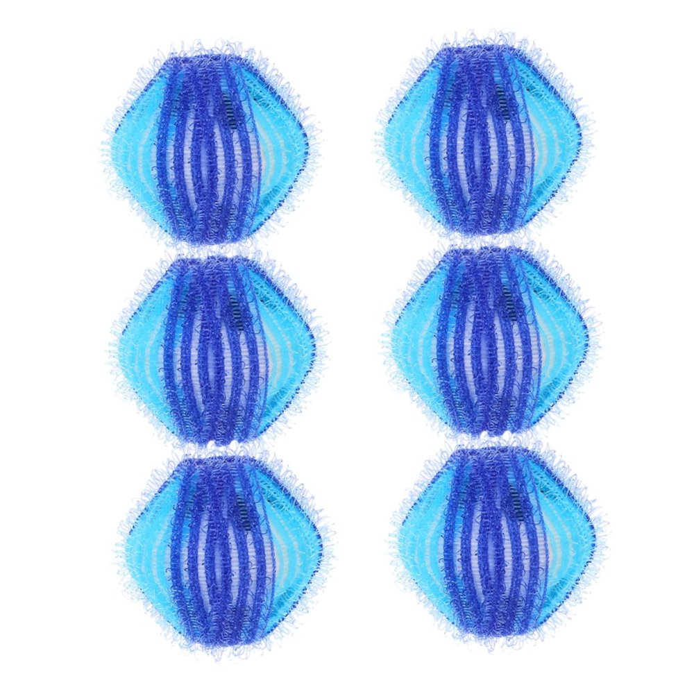 TOBBOMEY Laundry Balls Pet Hair Remover 6Pcs Reusable Tangle-Free Hair Catcher for Washing Machine Lint Removal Laundry Cleaning Tool for Pet Owners