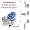 CraftNestUK Brace Wrist Joint Rehabilitation Trainer, Manual Wrist Joint Brace Exerciser with Air Bag Pressurization, Adjustable -90 to 90 Palm Flexion view 2