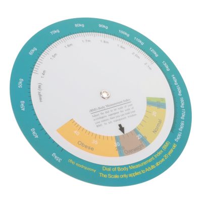 NULYLU Bmi Index Chart Bmi Calculator Chart Wall-mounted Weight Quick Look Tool for Home Health Monitoring