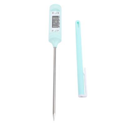 Electronic Baby Bottle Thermometer, Immediate Read Water Thermometer, Portable Milk Temperature Meter with Long Probe, for Home Travel