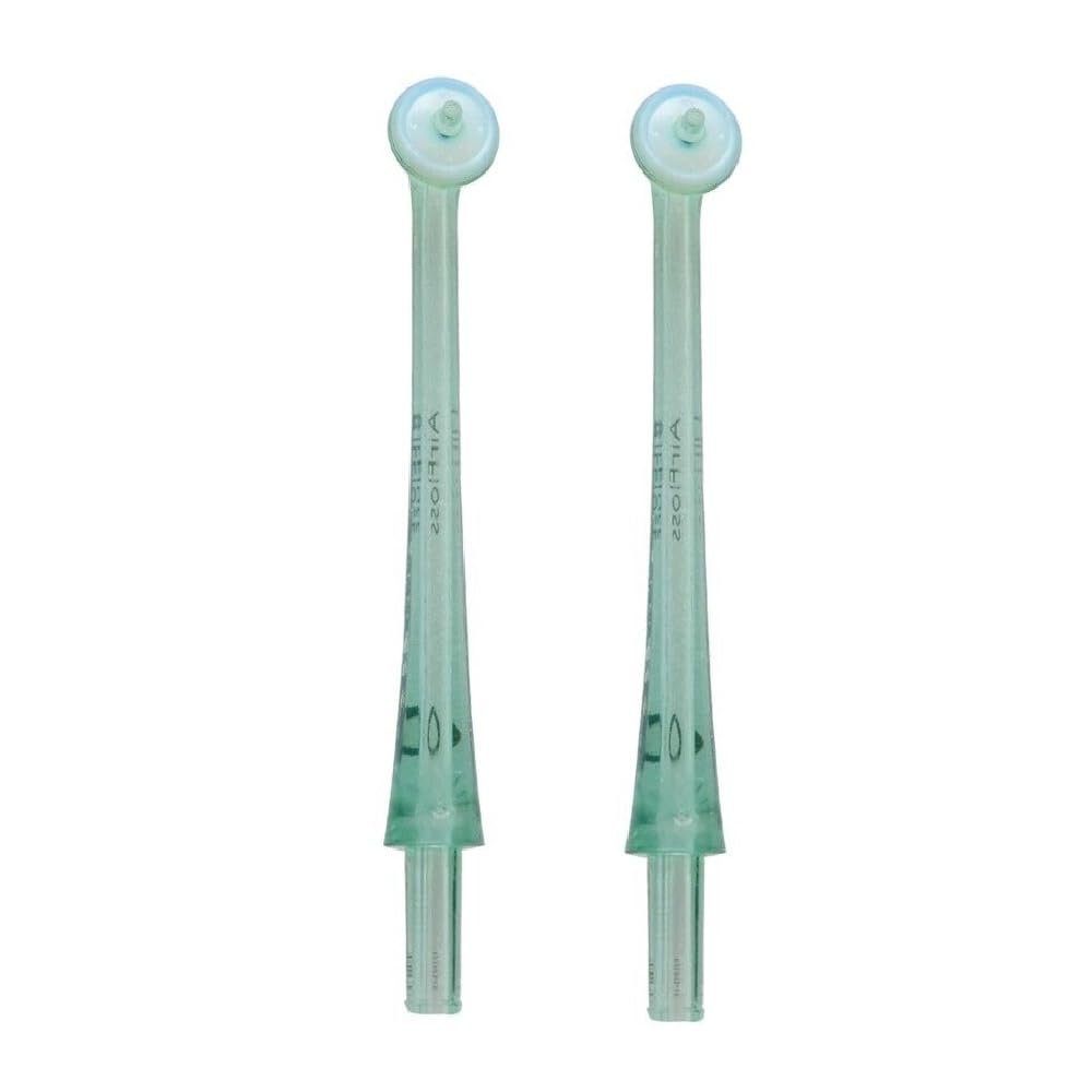 2PCS Flosser Replacement Tip for Airfloss HX8111 HX8140 HX8142 HX8181 HX8154 HX8240 Flosser Nozzles Replacement Head Compatible with Oral Irrigator