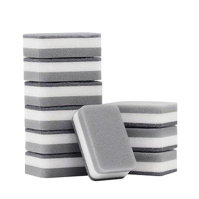 10PCS Kitchen Cleaning Sponge, Absorbent Kitchen Dishes Washing Up Sponges, Duty Scrub Sponges, Non-Scratch Cleaning Scrub Pads for Dishes Pots Pans