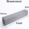 Rectangle Bed Wall Gap Filler Bed Bridge Pillow for Single/Twin/Queen/King,Close The Gap Between Bed Headboard Wall,Bedside Protection Pillow (Navy,180x15x20cm) view 2