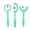 3pcs Kids Tongue Tip Lateralization Elevation Tools Tongue Tip Exercise Set Oral Muscle Training Tool Autism Speech Therapy Tools (Green) view 1