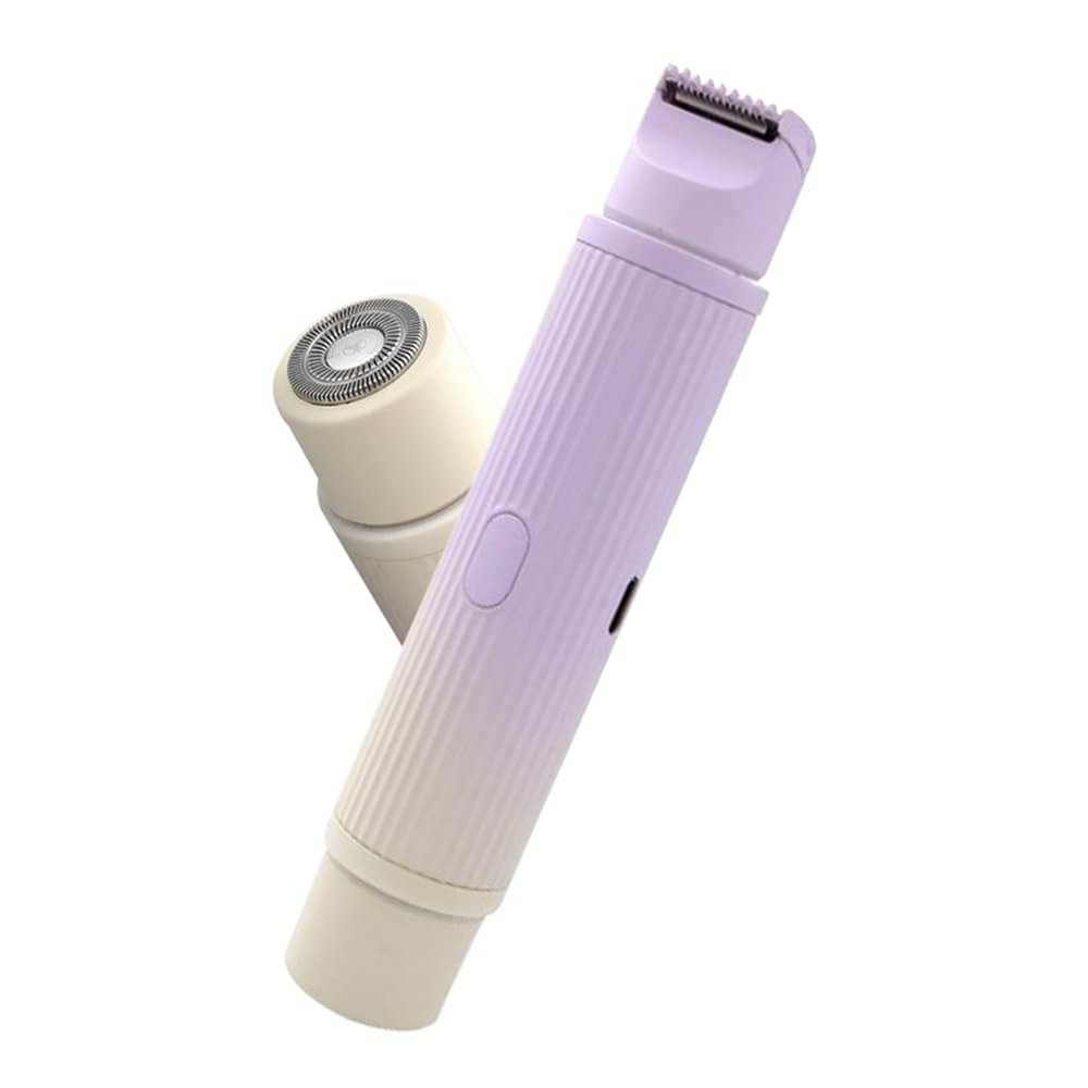 Sgzrydb Bikini Trimmer and Shaver for Women 2-in-1 Wet/Dry Electric Body Hair Trimmer Hair Removal Gradient