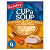Instant Soup Bundle with Batchelors Cup A Soup Chicken & Vegetable with Croutons 110g - 10 Pack | Low In Fat and Sugar, No Artificial Food Colours. view 4