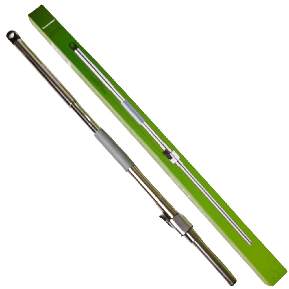 CICLONE ISPINMOP Stainless Steel Mop Handle 61" to 70" Long - Heavy Duty Spin Mop Replacement Stick - Commercial & Industrial Use Suitable for Home, Office, Hospitals, Hotels for Floor Cleaning