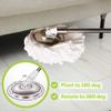CICLONE ISPINMOP Stainless Steel Mop Handle 61" to 70" Long - Heavy Duty Spin Mop Replacement Stick - Commercial & Industrial Use Suitable for Home, Office, Hospitals, Hotels for Floor Cleaning view 4