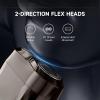 Mini Dual Head Electric Razor, 2025 New Upgrade Pocket Shaver USB Mini Shavers for Men, Electric Razor for Men, Rechargeable Wet Dry Shaver, Electric Shavers for Home, Travel (Gray) view 3